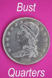Silver bust quarters