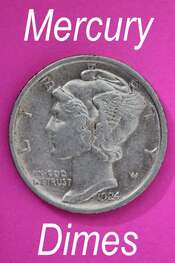 silver mercury dimes