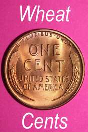 Lincoln wheat cents