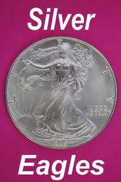 American Silver eagle coins