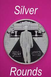 Silver bullion rounds